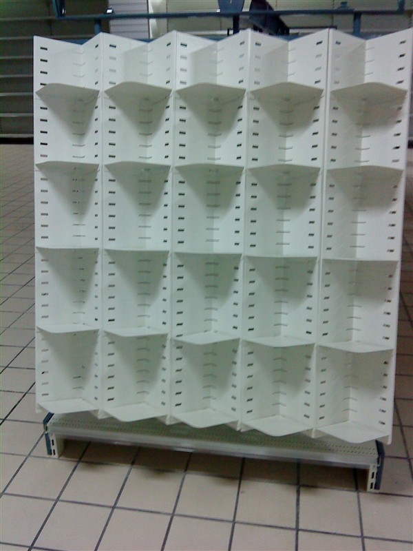 Book and disk shelf 6